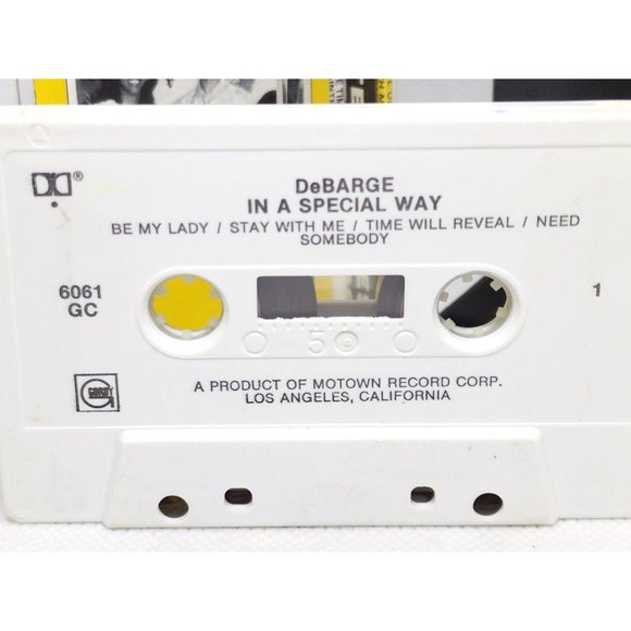 DeBarge "In a Special Way" Cassette Tape - Vintage R&B Music - Picture 7 of 10